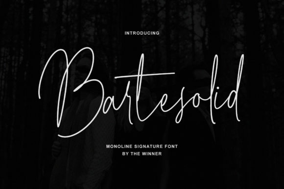 Bartesolid: The Script Font That Elevates Branding and Design