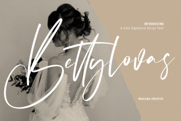 Bettylovas Script Font for Small Business Branding