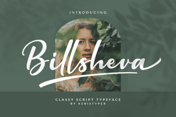 Billsheva: A Modern Script Handwritten Font for Upscale Editorial Design