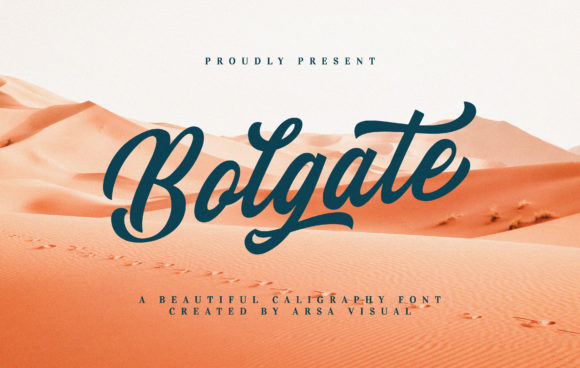 Bolgate Script Font for Bold Branding