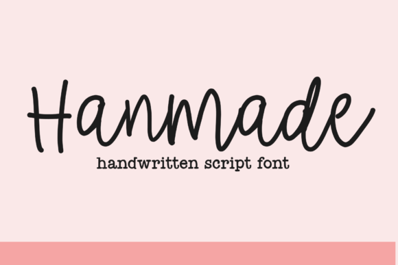 Discover Hanmade: The Perfect Script Font for Editorial Design