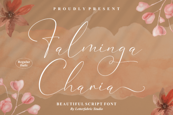 Falminga Charia: A Script Font for Powerful Branding and Design Impact