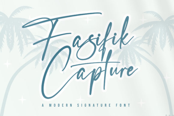 Fasifik Capture Script Font for Creative Branding
