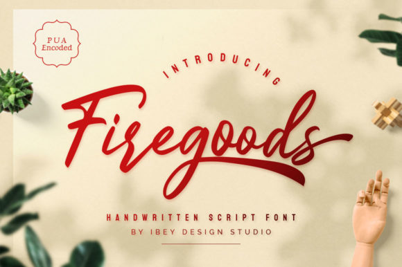 Firegoods: A Script Font That Elevates Your Brand