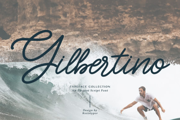Gilbertino Script Font for Digital Branding