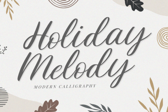 Holiday Melody: A Script Handwritten Font That Makes Campaigns Sing
