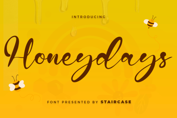 Honeydays: A Script Font for Elegant Editorial Design