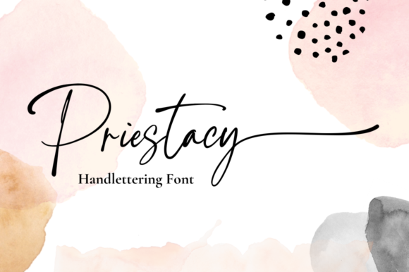 Priestacy: A Script Font for Elegant Digital Branding