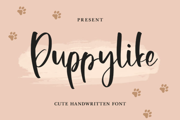 Puppylike: A Luxury Script Font for Editorial Design