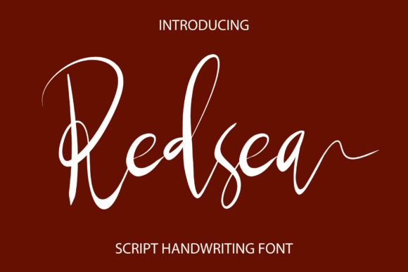 Redsea Script Font for Elegant Branding Projects