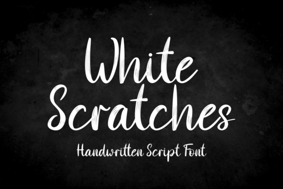 White Scratches: A Font That Adds Elegance to Branding Projects